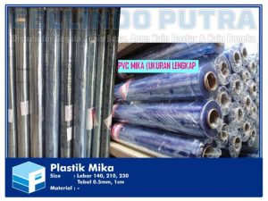 Plastik Mika PVC Tebal 0 5mm Lebar 140 210 230cm CV Cellindo Putra