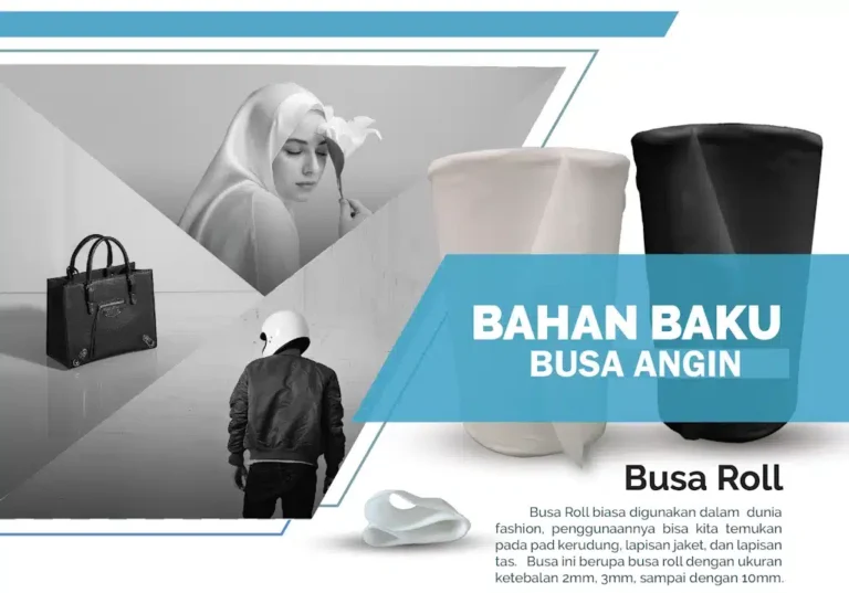 bahan baku busa angin