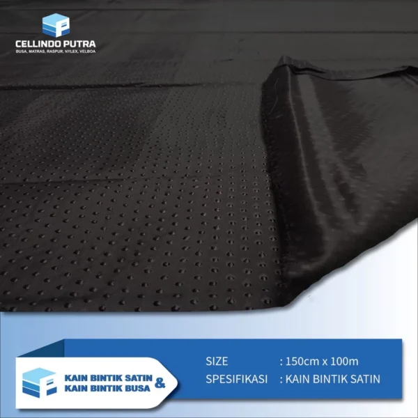 Cellindo Kain Bintik Satin Rapat / Alas Anti Slip Per Yard [HARGA TERBAIK]