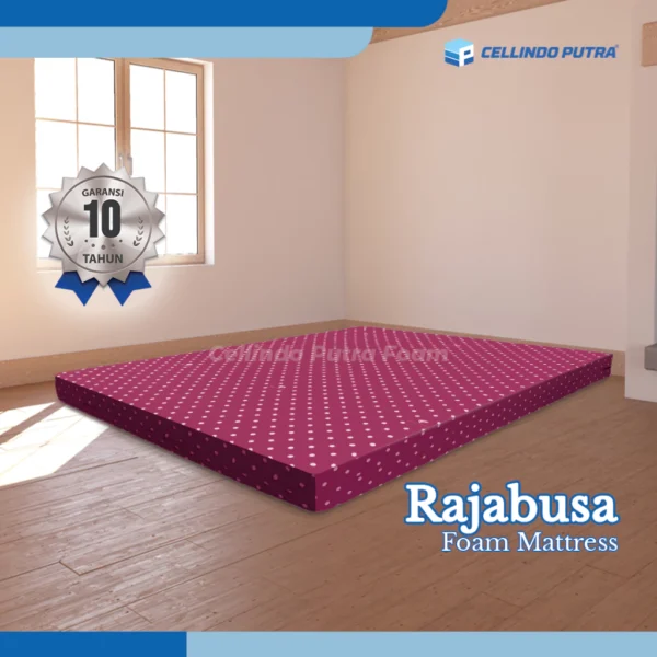 Cellindo Kasur Busa Tebal 14 & 20cm Ukuran 90-180x200cm Merk Raja Busa Garansi 10 Tahun - Gambar 5