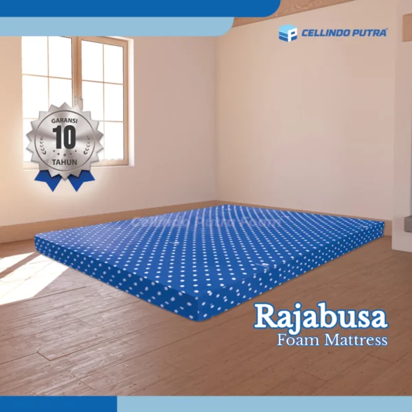 Cellindo Kasur Busa Tebal 14 & 20cm Ukuran 90-180x200cm Merk Raja Busa Garansi 10 Tahun - Gambar 4