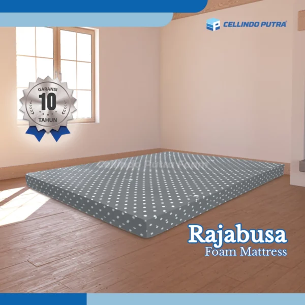 Cellindo Kasur Busa Tebal 14 & 20cm Ukuran 90-180x200cm Merk Raja Busa Garansi 10 Tahun - Gambar 3