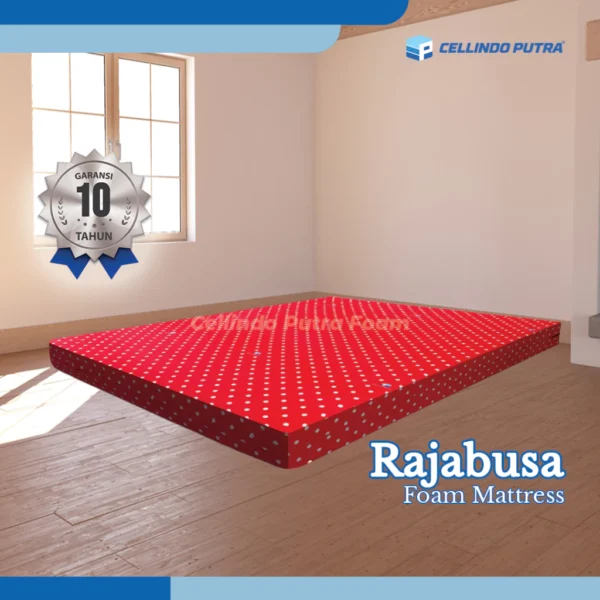 Cellindo Kasur Busa Tebal 14 & 20cm Ukuran 90-180x200cm Merk Raja Busa Garansi 10 Tahun - Gambar 6